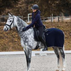 Manta Riñonera Polar Dorso Kiel Horze Azul marino oscuro Manta Riñonera Polar Dorso Kiel Horze Azul marino oscuro