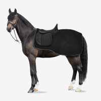 Manta Riñonera Polar Kiel Horze Negro