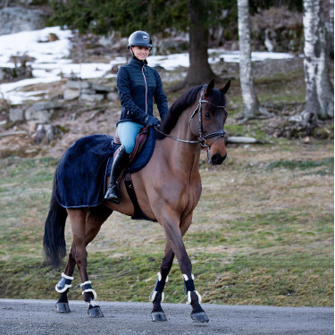 Manta Riñonera Kingsley Horze Azul marino oscuro