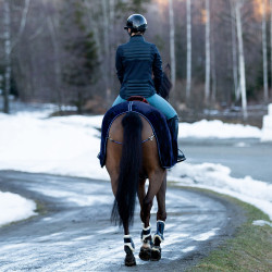 Manta Riñonera Kingsley Horze Azul marino oscuro