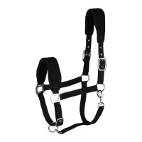 Cabezada de Cuadra con Polar Kiel Horze Negro Cabezada de Cuadra con Polar Kiel Horze Negro