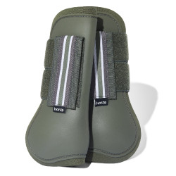 Protectores de Tendón Adepto Horze Escarabajo verde caqui