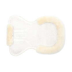 Salvacruz de Gel con Revestimiento de Piel de Cordero Harleigh Horze Salvacruz de Gel con Revestimiento de Piel de Cordero Harleigh Horze
