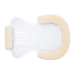 Salvacruz de Gel con Borde de Piel de Cordero Harleigh Horze Salvacruz de Gel con Borde de Piel de Cordero Harleigh Horze