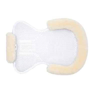 Salvacruz de Gel con Borde de Piel de Cordero Harleigh Horze Salvacruz de Gel con Borde de Piel de Cordero Harleigh Horze