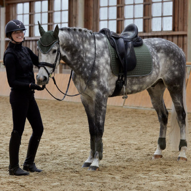 Zadeldek veelzijdig Adepto Horze Escarabajo verde caqui