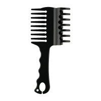 Peine de Trenzado con Pinza para Crin Horze Negro Peine de Trenzado con Pinza para Crin Horze Negro