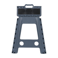 Taburete Plegable Grande Horze Gris Taburete Plegable Grande Horze Gris