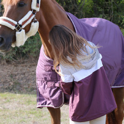 Cortavientos Pénélope Celecce Ciruela Violeta