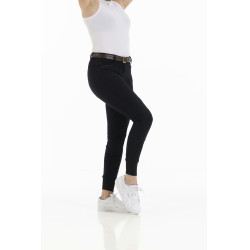 Pantalón EQUITHÈME Kendal con culera de silicona Negro