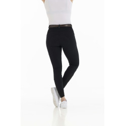 Pantalón EQUITHÈME Kendal con culera de silicona Negro