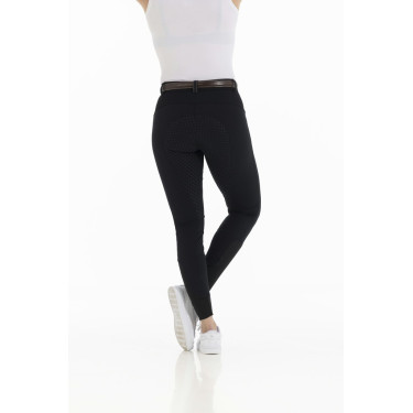 Pantalón EQUITHÈME Kendal con culera de silicona Negro Pantalón EQUITHÈME Kendal con culera de silicona Negro