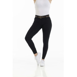 Pantalón EQUITHÈME Kendal con culera de silicona Negro