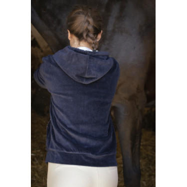 Sudadera con cremallera Emy Velvet Pénélope Sudadera con cremallera Emy Velvet Pénélope
