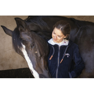 Sudadera con cremallera Emy Velvet Pénélope Sudadera con cremallera Emy Velvet Pénélope