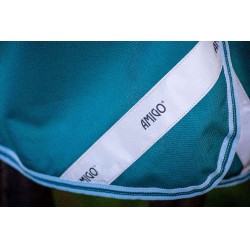 Manta Horseware  High Neck Amigo® Bravo 12 Original 250g 1200D Verde / aqua Manta Horseware  High Neck Amigo® Bravo 12 Original 250g 1200D Verde / aqua