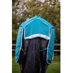 Manta Horseware  High Neck Amigo® Bravo 12 Original 250g 1200D Verde / aqua Manta Horseware  High Neck Amigo® Bravo 12 Original 250g 1200D Verde / aqua