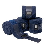 Vendas de polo LeMieux Rhone Azul marino de la vendimia