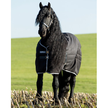 Manta Horseware Rambo® 200g 1000D Negro Manta Horseware Rambo® 200g 1000D Negro