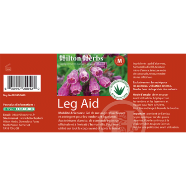 Ayuda para las piernas Hilton Herbs Ayuda para las piernas Hilton Herbs