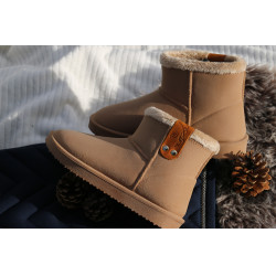 Botines Pénélope Caramelo Marrón