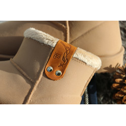 Botines Pénélope Caramelo Marrón