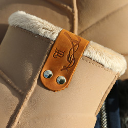 Botines Pénélope Caramelo Marrón