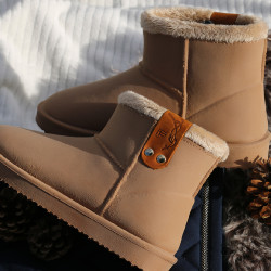 Botines Pénélope Caramelo Marrón