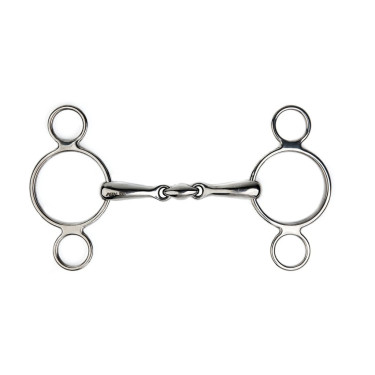 Mors ajustable Metalab 3 anillas doble rotura