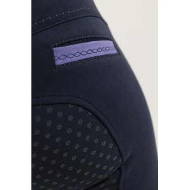 Pantalón Equithème Kylie con culera de silicona Azul marino Pantalón Equithème Kylie con culera de silicona Azul marino