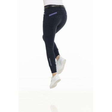 Pantalón Equithème Kylie con culera de silicona Azul marino Pantalón Equithème Kylie con culera de silicona Azul marino