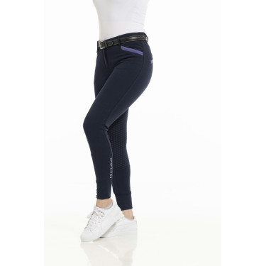 Pantalón Equithème Kylie con culera de silicona Azul marino Pantalón Equithème Kylie con culera de silicona Azul marino