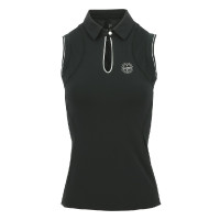 Polo Equithème Sarah Negro Polo Equithème Sarah Negro