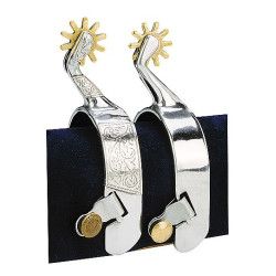 Espuelas Feeling de acero inoxidable
