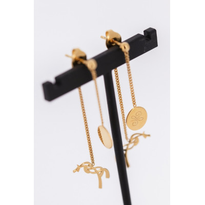 Pendientes PENELOPE Yuna Dorado