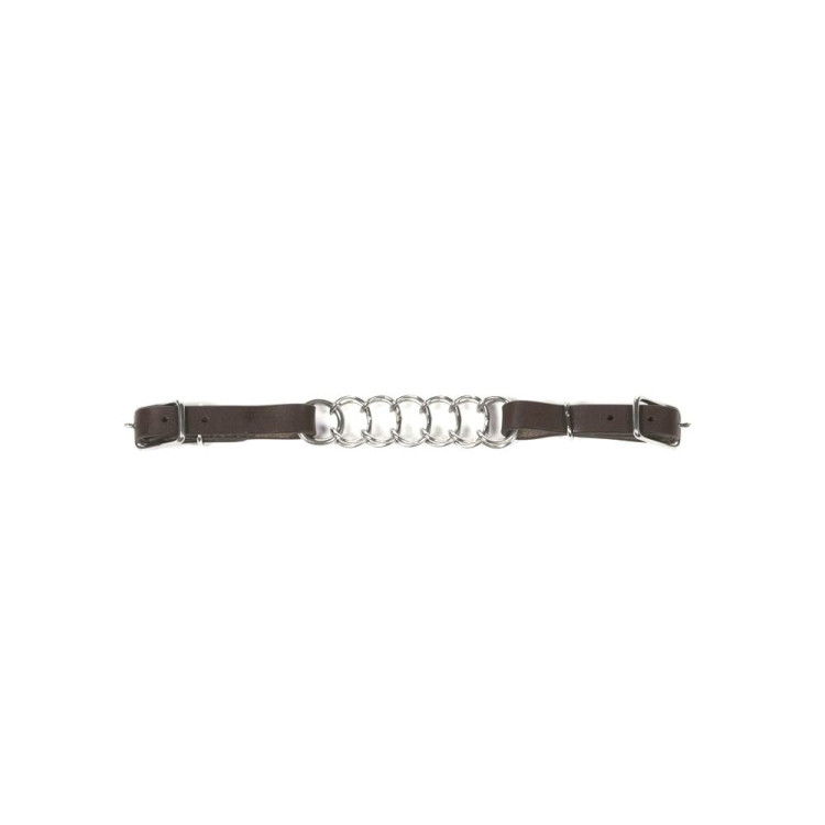 Gourmette Metalab con correas de cuero