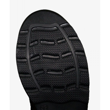 Botines Leoni cuero aceitado T de T Negro