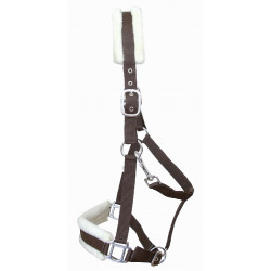 Cabezada de borrego T de T sintética Marrón / natural Marr&amp;oacute;n