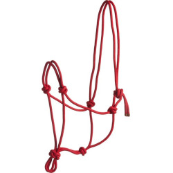 Cabezada de cuerda First Roja Rojo