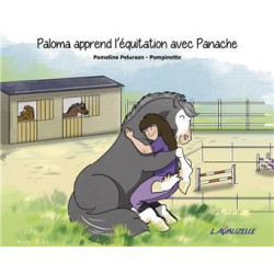Paloma aprende equitación con Panache