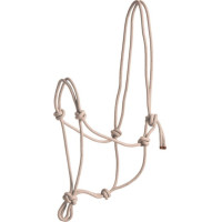 Cabezada de cuerda First Beige