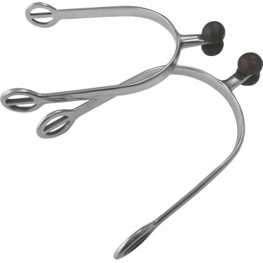 Espuelas Feeling de acero inoxidable con ruleta de plástico