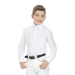 Polo Equi-Theme Mesh mangas largas