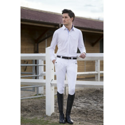 Polo Equi-Theme Mesh mangas largas