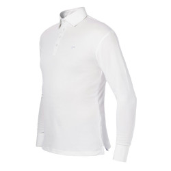 Polo Equi-Theme Mesh mangas largas