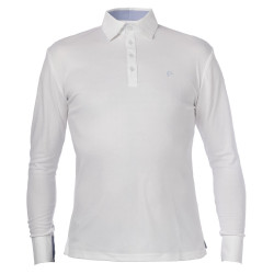 Polo Equi-Theme Mesh mangas largas