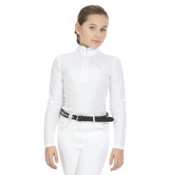 Polo Equi-Theme Mesh mangas largas