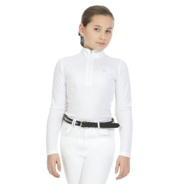 Polo Equi-Theme Mesh mangas largas Polo Equi-Theme Mesh mangas largas