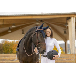 Polo Equi-Theme Mesh mangas largas