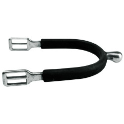 Espuelas Feeling Polo de acero inoxidable chapadas de goma